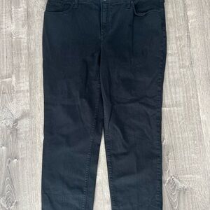 Chico's Black so slimming girlfriend slim leg ankle Straight Leg Women's Jeans